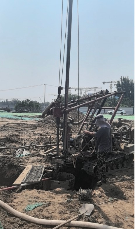 德州德城区工地打井